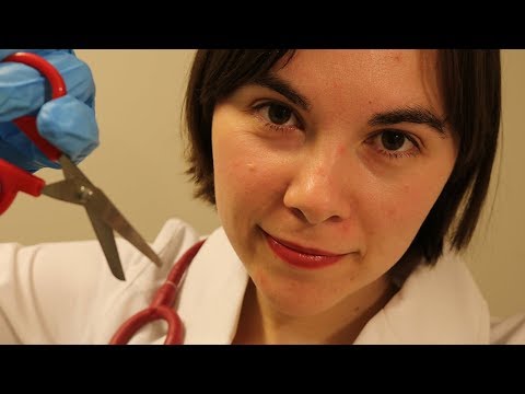 ASMR Doctor Removing Your Stitches Roleplay (Soft Spoken)