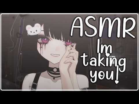 【ASMR】Goth Girl Adopts You 🖤 Kisses & More!