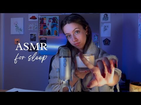 ASMR Helping You Go To Sleep With Sleepy Items 💤