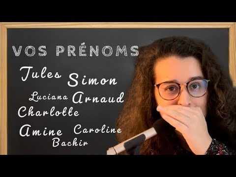 ASMR FR | Je chuchote vos PRÉNOMS on célèbre les 1000 abonnés !