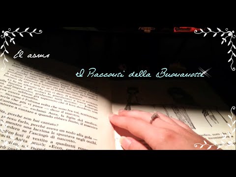 ASMR ita~I racconti della Buonanotte#16 (whispering-flipping page)