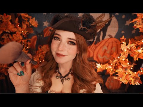 ASMR Halloween Makeup Artist (face chart tracing & personal attention)