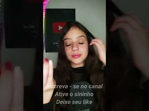 ASMR PINCEL NA TELA - Luiza Aro