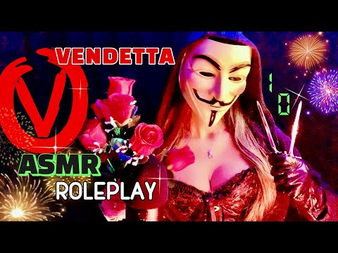 🌙ASMR V DE VENDETTA🌹💜| V FOR VENDETTA | ROLEPLAY