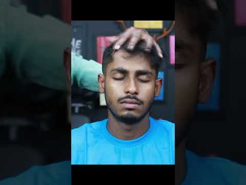 Barber Thor Doing Head Massage ASMR #shorts