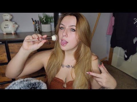 ASMR- Dry Skin Rubbing & Brushing 💓