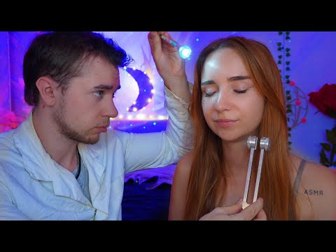 ASMR: MON EXAMEN DES NERFS CRÂNIENS ~docteur @TomAsmrfr