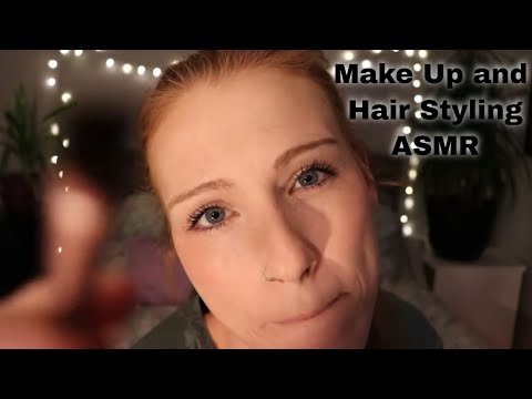 Makeup and Hair Styling ASMR