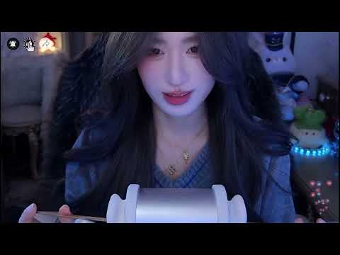 3 Hours Heartbeat Ear Spa ASMR | 3DIO No Talking Binaural Cleaning with Aloe & Clay Triggers