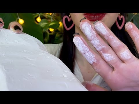 ГЛЫБКА сухого мела | Сухой хруст СЕВРЮКОВО | Dry chalk Sevrukovo | ASMR