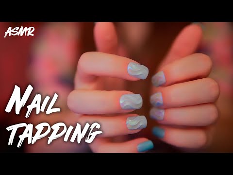 ASMR Fast Nail Sounds 💎 Nail Tapping, Scratching, Hand Sounds, No Talking