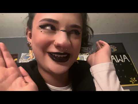 ASMR sleepover with the toxic 2020 alt girl roleplay (she does your makeup)