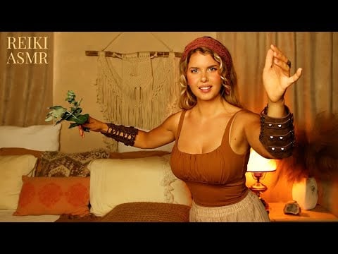 "Uplifting Reiki Session" ASMR Soft Spoken & Personal Attention Healing for *Good Vibes* #reikiasmr
