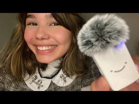 ASMR | MICROFONE NOVO unboxing M9 Fifine ✨🤍🙏🏻😭