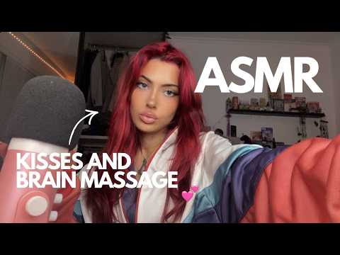 ₊˚⊹♡ ASMR - KISSES, BRAIN MASSAGE AND TAPPING✨😽