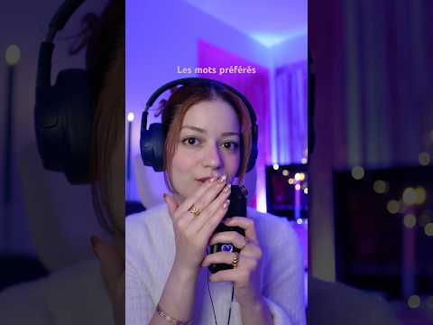 LES MOTS PRÉFÉRÉS DES FANS D’ASMR ! 😝 #asmr