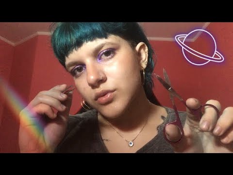 FAZENDO SUA SOBRANCELHA | ASMR ROLEPLAY