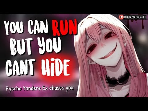 Psycho Yandere Ex Chases you [Stalker / Creepy Phone Calls / Running Away / F4A Audio Roleplay]