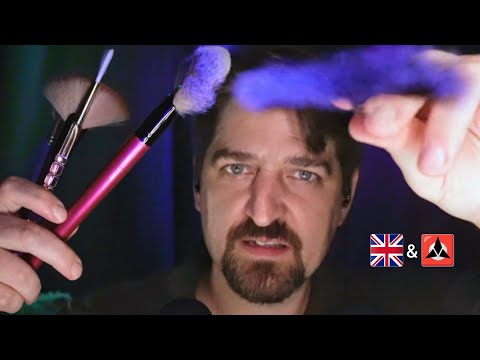 ASMR Choosing BEST Face Brush & Mouth Sounds