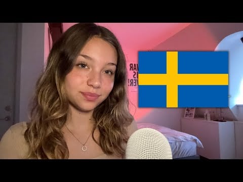 ASMR in Swedish! 🇸🇪💘(clicky whisper ramble)