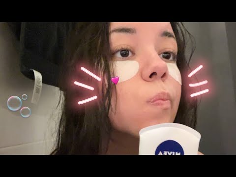 Lofi ASMR in my Bathroom after my Shower 🫧