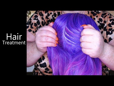 ASMR Hairdresser Hair Treatment | Scalp Massage, Hair Brushing, Water, Combing, Close Up, Whisper