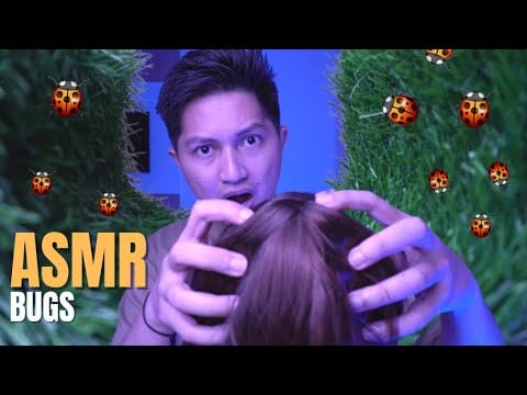 ASMR Mouth Sound👄 Mencari Kutu dan Serangga🐞99.99% Membuat Kamu Tidur
