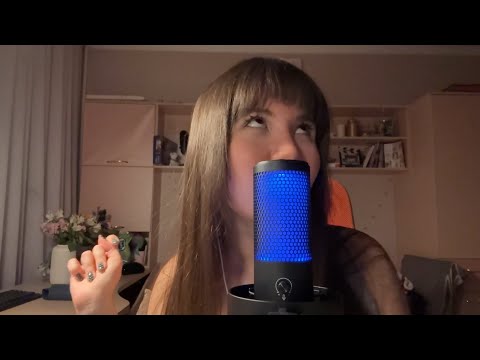 asmr быстр быстр быстро: мои нереальные монологи, таппинг и мурашшшки ^_^