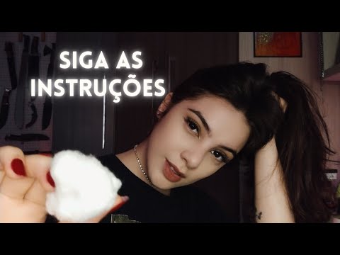 ASMR SIGA MINHAS INSTRUÇÕES PARA DORMIR RÁPIDO - Mori Yumi