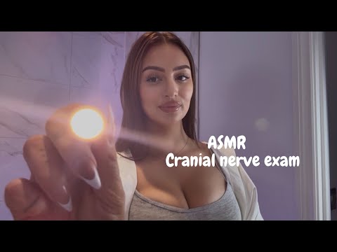 ASMR In-Depth Flirty Cranial Nerve Exam 