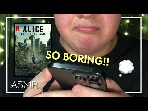 ASMR Let’s talk about some TV Shows… my Honest Opinions! 🫢😬 (Deutsch/German)