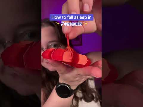 How to fall asleep in 7 seconds #asmr #asmrsounds #asmrrelax #asmrtingles #asmrsleep #relax