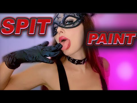 HALLOWEEN SPIT PAINT