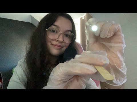 ASMR | Roleplay médecin (soft spoken)🩺👩🏻‍⚕️