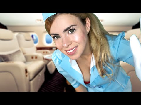 ASMR 80's LUXURY PRIVATE JET