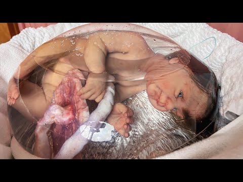 ASMR: PARTO EMPELICADO, ROMPENDO A BOLSA (Bebê reborn) - Sweet Carol