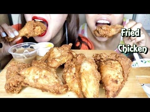 닭 튀김 Fried Chicken Eating Sounds No Talking Mukbang