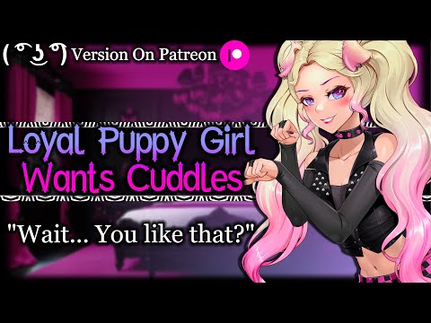 Your Needy Puppy Girl Accidentally Calls You Master [Goth] | Monster Girl ASMR Roleplay /F4M/