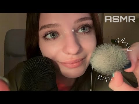 ASMR ☆ Mouth Sounds & Face Brushing