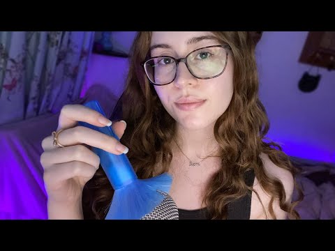 ASMR - Whispered Mic Brushing