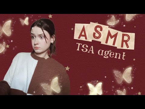 АСМР досмотр в аэропорту//asmr tsa rp(layered sound, pat down)