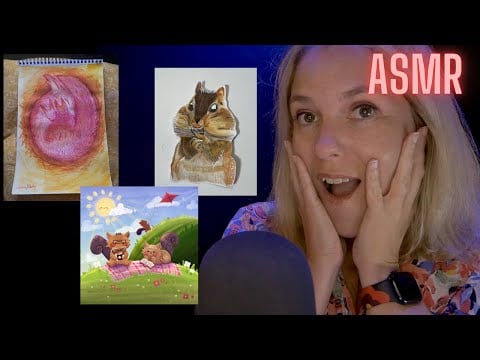 ASMR FR 🎨 Mes abonnés ont du talent (découverte de vos créations artistiques)