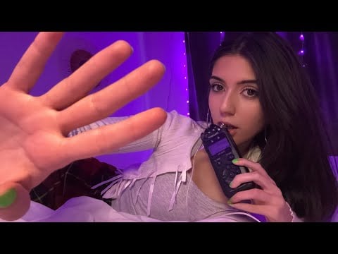 mouth sounds literally on the mic ASMR