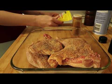 ASMR Cooking ~ How To Make Juicy Chicken Thighs, Creamy Cheese Sauce & Vegies ~ Easy Dinner Idea!