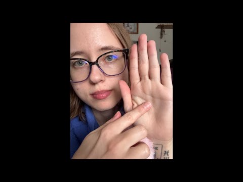 Invisible Palm Drawing ASMR Livestream!
