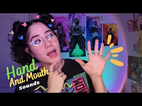 ASMR: Hand & Mouth Sounds for deep sleep 💤  (Semi Whispers)
