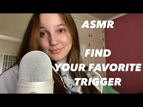Tapping, Scratching, Wet and Dry Mouth Sounds | ASMR WHats you favorite trigger?