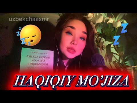 ASMR/ MEDITATSIYA/ SLEEP/ UYQU videosi/ KITOB past ovozda