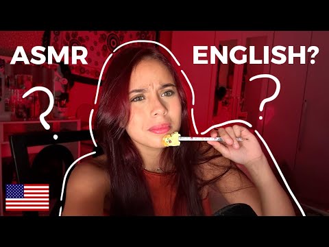 ASMR CAÓTICO TENTANDO FALAR INGLÊS E FALHANDO MISERAVELMENTE