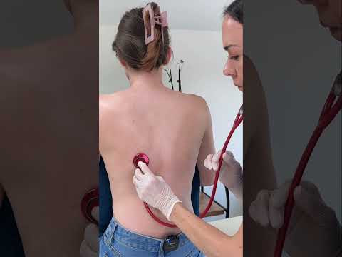 Asmr back exam #asmr #asmrsounds #asmrvideo #relaxing #relax #satisfying #satisfyingvideo #tingles